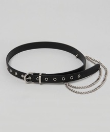 JEANASIS | ラウンドバックルチェーンベルト/975305(ベルト)