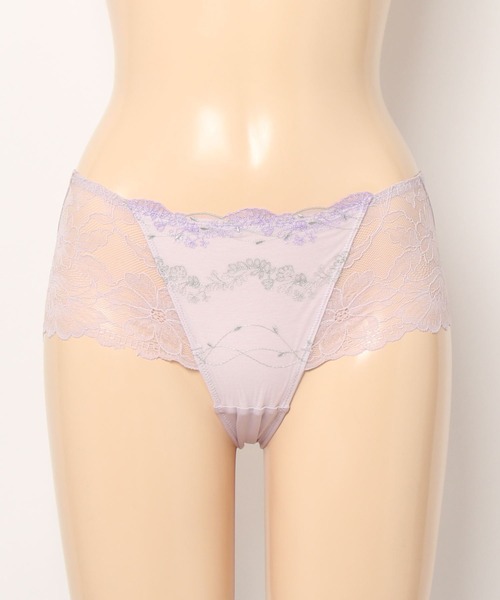 AMOSTYLE BY Triumph（アモスタイルバイトリンプ）の「ボーイズレングス フォレストフェアリー AMST1454 PT JX（ショーツ・レディース・イエロー/パープル/ブルー・L/M）」の12枚目の写真