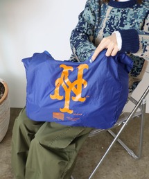 INFIELDER DESIGN（インフィールダーデザイン）の「INFIELDER DESIGN/インフィルダーデザイン MLB LOGO NYLON BAG ナイロンバッグ（トートバッグ・メンズ）」