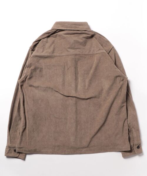 BACK NUMBER（バックナンバー）の「【BACK NUMBER】カットコーデュロイＣＰＯシャツジャケット（その他トップス・メンズ・ベージュ/ブラック/オフホワイト・M/XL/L）」の4枚目の写真