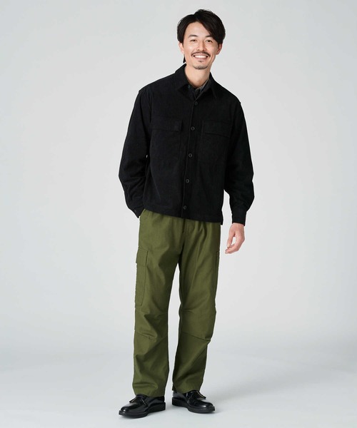 BACK NUMBER（バックナンバー）の「【BACK NUMBER】カットコーデュロイＣＰＯシャツジャケット（その他トップス・メンズ・ベージュ/ブラック/オフホワイト・M/XL/L）」の10枚目の写真