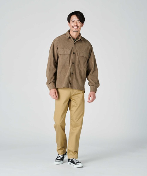 BACK NUMBER（バックナンバー）の「【BACK NUMBER】カットコーデュロイＣＰＯシャツジャケット（その他トップス・メンズ・ベージュ/ブラック/オフホワイト・M/XL/L）」の13枚目の写真