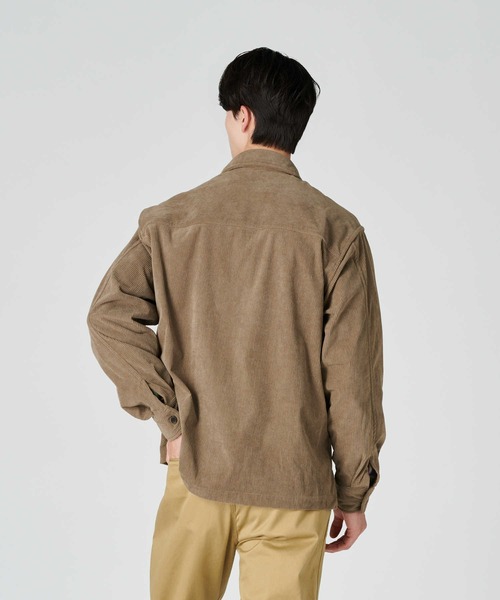 BACK NUMBER（バックナンバー）の「【BACK NUMBER】カットコーデュロイＣＰＯシャツジャケット（その他トップス・メンズ・ベージュ/ブラック/オフホワイト・M/XL/L）」の15枚目の写真