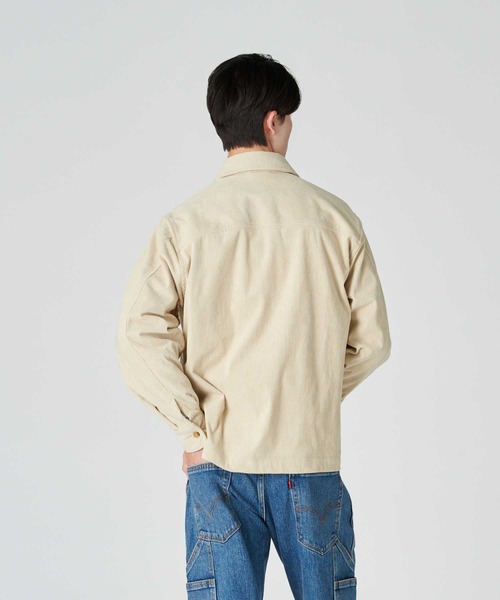BACK NUMBER（バックナンバー）の「【BACK NUMBER】カットコーデュロイＣＰＯシャツジャケット（その他トップス・メンズ・ベージュ/ブラック/オフホワイト・M/XL/L）」の9枚目の写真