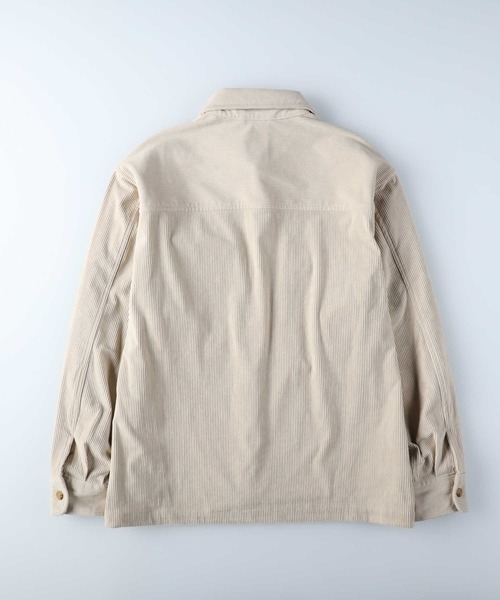 BACK NUMBER（バックナンバー）の「【BACK NUMBER】カットコーデュロイＣＰＯシャツジャケット（その他トップス・メンズ・ベージュ/ブラック/オフホワイト・M/XL/L）」の19枚目の写真