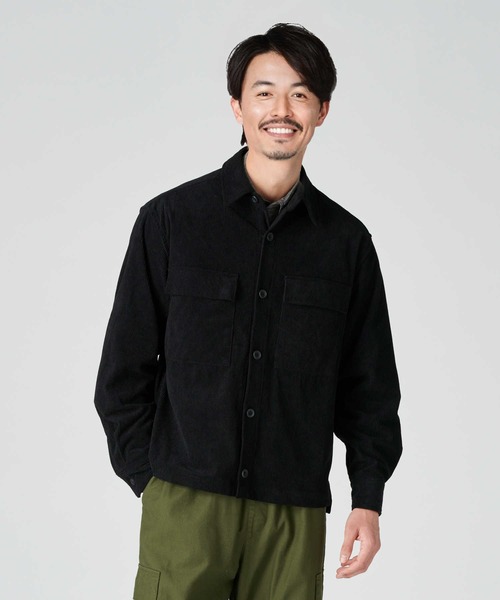 BACK NUMBER（バックナンバー）の「【BACK NUMBER】カットコーデュロイＣＰＯシャツジャケット（その他トップス・メンズ・ベージュ/ブラック/オフホワイト・M/XL/L）」の11枚目の写真