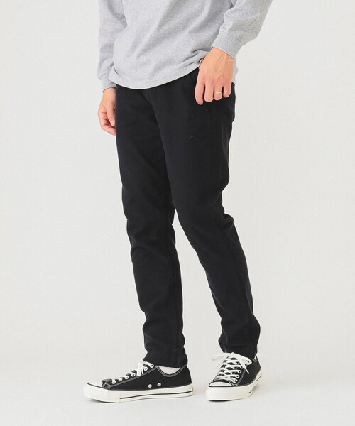 BEAMS(ビームス)の「BEAMS / モールスキン ストレッチ テーパード パンツ(チノパンツ・メンズ・ブラック/ベージュ/ネイビー/チャコールグレー・S/M/L/XL)」の10枚目の写真