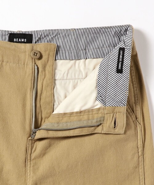 BEAMS(ビームス)の「BEAMS / モールスキン ストレッチ テーパード パンツ(チノパンツ・メンズ・ブラック/ベージュ/ネイビー/チャコールグレー・S/M/L/XL)」の22枚目の写真