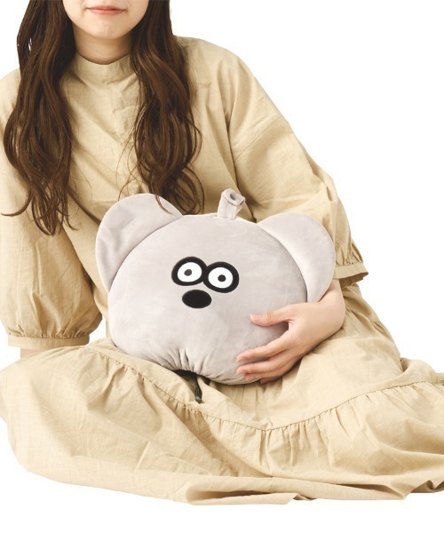 セール】gowell/ねずみのANDY 2WAYネックピロー（クッション