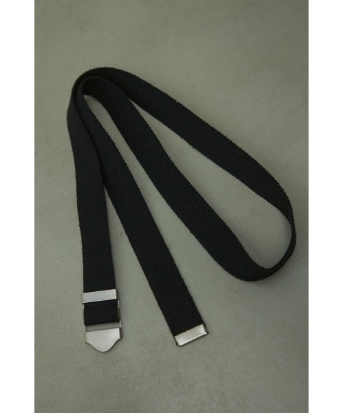 BLACK BY MOUSSY（ブラックバイマウジー）の「tape belt(テープベルト）（ベルト・レディース・ブラック/オフホワイト/ブラウン・FREE）」の22枚目の写真