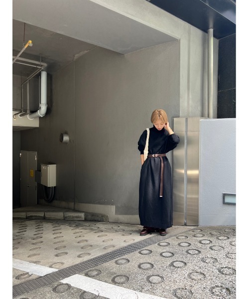 BLACK BY MOUSSY（ブラックバイマウジー）の「tape belt(テープベルト）（ベルト・レディース・ブラック/オフホワイト/ブラウン・FREE）」の4枚目の写真