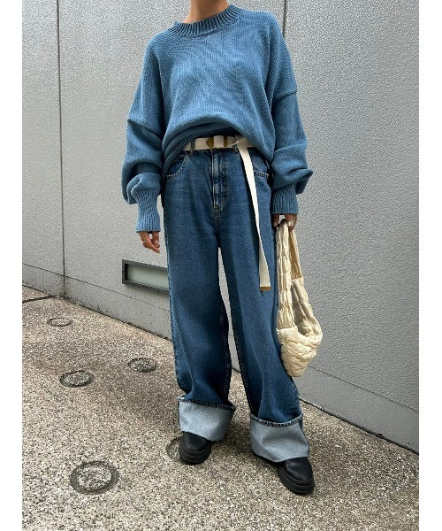 BLACK BY MOUSSY（ブラックバイマウジー）の「tape belt(テープベルト）（ベルト・レディース・ブラック/オフホワイト/ブラウン・FREE）」の19枚目の写真