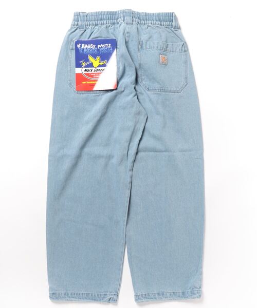 （What it isNt）ART BY MARKGONZALES（ワットイットイズント）の「【（What it isNt）ART BY MARKGONZALES / (ワットイットイズント) アートバイ マークゴンザレス 】 SKATE PANTS DENIM（デニムパンツ・メンズ・ライトブルー/ブラック系その他・L/M）」の12枚目の写真