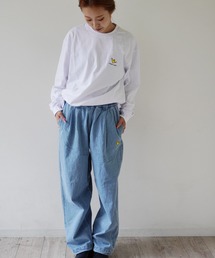 【（What it isNt）ART BY MARKGONZALES / (ワットイットイズント) アートバイ マークゴンザレス 】 SKATE PANTS DENIM