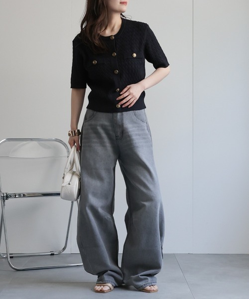 model：156cm 着用サイズ：FREE
