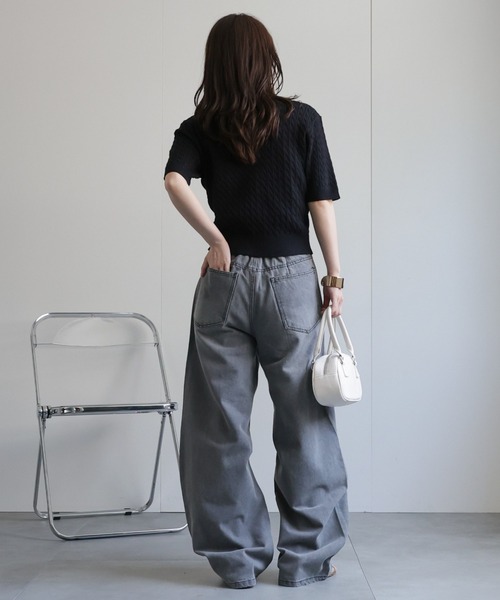 model：156cm 着用サイズ：FREE