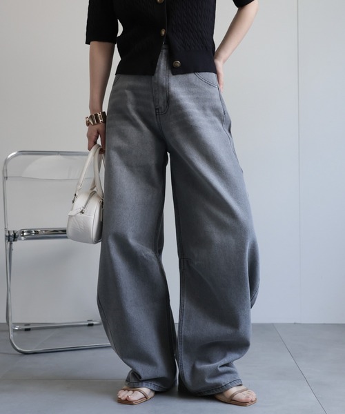 model：156cm 着用サイズ：FREE