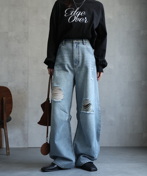 model：156cm 着用サイズ：FREE