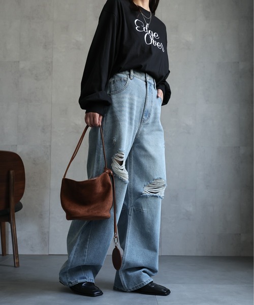 model：156cm 着用サイズ：FREE