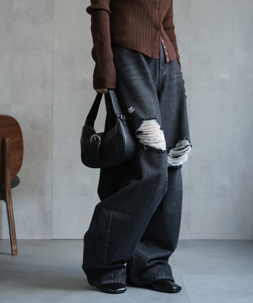 model：156cm 着用サイズ：FREE