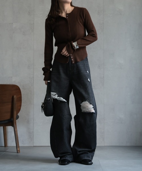 model：156cm 着用サイズ：FREE
