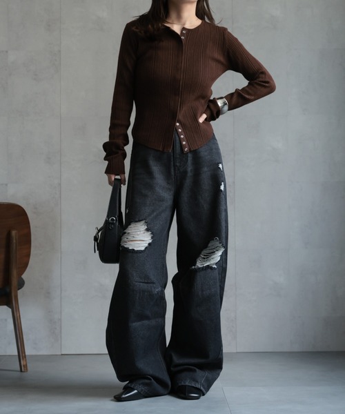 model：156cm 着用サイズ：FREE