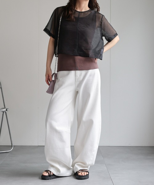 model：156cm 着用サイズ：FREE