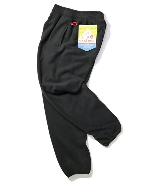 COOKMAN（クックマン）の「Cookman クックマン シェフパンツ イージーパンツ ワイドパンツ Fleece Black（その他パンツ・メンズ・ブラック・MEDIUM/LARGE）」の4枚目の写真
