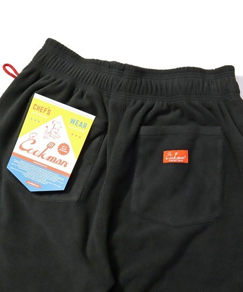 COOKMAN（クックマン）の「Cookman クックマン シェフパンツ イージーパンツ ワイドパンツ Fleece Black（その他パンツ・メンズ・ブラック・MEDIUM/LARGE）」の7枚目の写真
