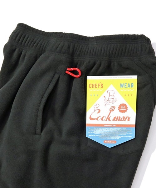 COOKMAN（クックマン）の「Cookman クックマン シェフパンツ イージーパンツ ワイドパンツ Fleece Black（その他パンツ・メンズ・ブラック・MEDIUM/LARGE）」の10枚目の写真