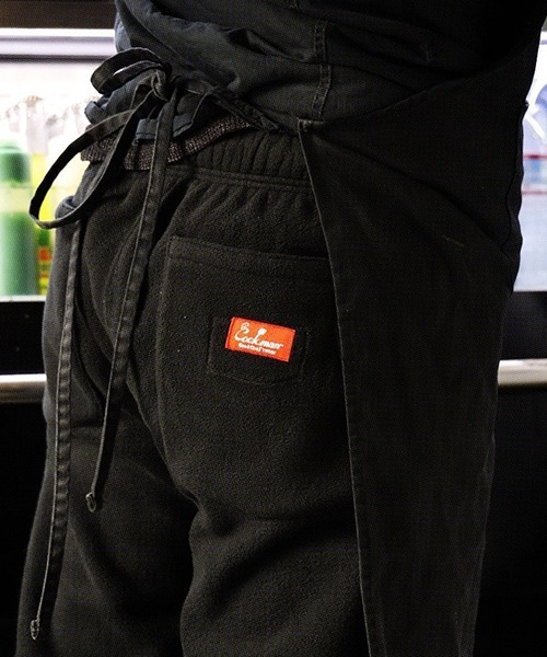 COOKMAN（クックマン）の「Cookman クックマン シェフパンツ イージーパンツ ワイドパンツ Fleece Black（その他パンツ・メンズ・ブラック・MEDIUM/LARGE）」の14枚目の写真