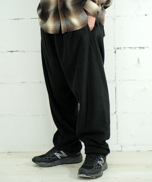 COOKMAN（クックマン）の「Cookman クックマン シェフパンツ イージーパンツ ワイドパンツ Fleece Black（その他パンツ・メンズ・ブラック・MEDIUM/LARGE）」の15枚目の写真