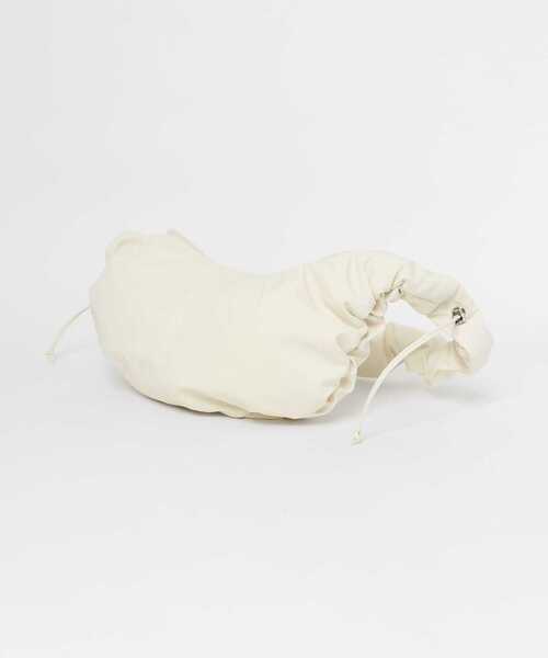 KBF（ケイビーエフ）の「ギャザードロストナイロンBAG（ショルダーバッグ・レディース・アイボリー/ブラック・ONE）」の13枚目の写真