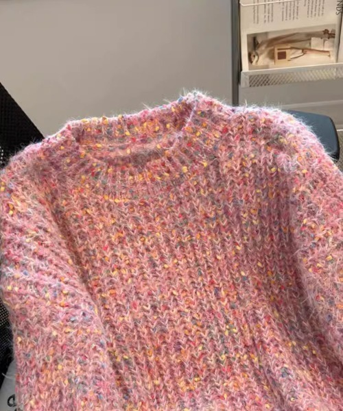 セール】ミックスカラー編みニット（ニット/セーター）｜LAC-VERT