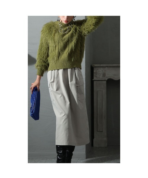 Sawa a la mode（サワアラモード）の「シャギーニット（ニット/セーター・レディース・グリーン/ピンク系その他・FREE）」の11枚目の写真