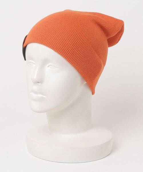 RVCA（ルーカ）の「RVCA/ルーカ ビーニー ダブルDOUBLE FACE BEANIE BD042-965（ニットキャップ/ビーニー・メンズ・オフホワイト/ブラウン/ブラック/オレンジ・FREE）」の7枚目の写真
