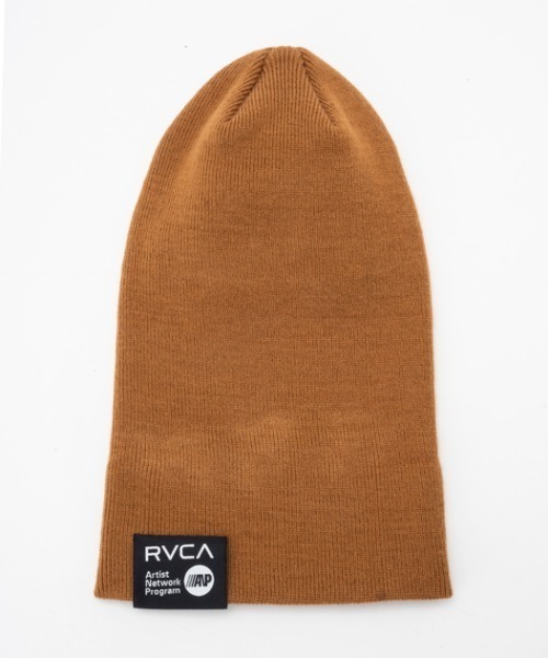 RVCA（ルーカ）の「RVCA/ルーカ ビーニー ダブルDOUBLE FACE BEANIE BD042-965（ニットキャップ/ビーニー・メンズ・オフホワイト/ブラウン/ブラック/オレンジ・FREE）」の17枚目の写真