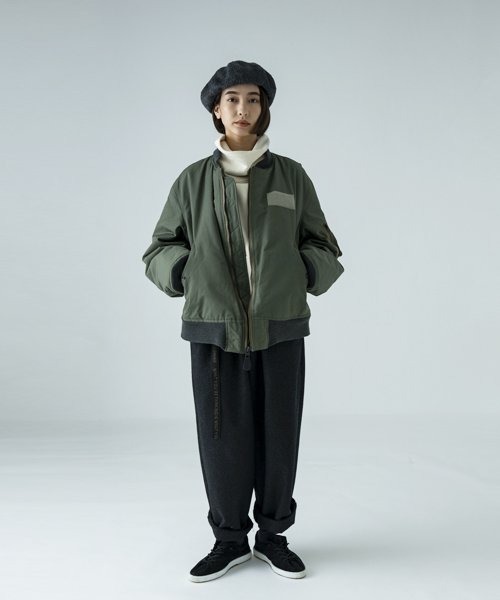 SUBLIME（サブライム）の「【SUBLIME / サブライム】ファー ベレー キャンプ アウトドア ユニセックス（ハンチング/ベレー帽・レディース・チャコールグレー・FREE）」の4枚目の写真