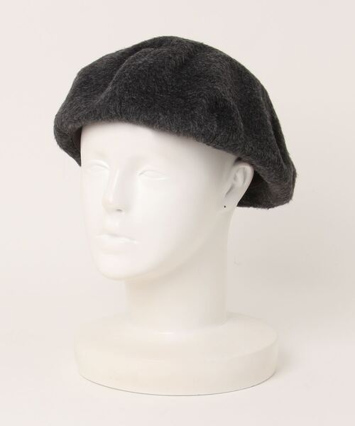 SUBLIME（サブライム）の「【SUBLIME / サブライム】ファー ベレー キャンプ アウトドア ユニセックス（ハンチング/ベレー帽・レディース・チャコールグレー・FREE）」の7枚目の写真