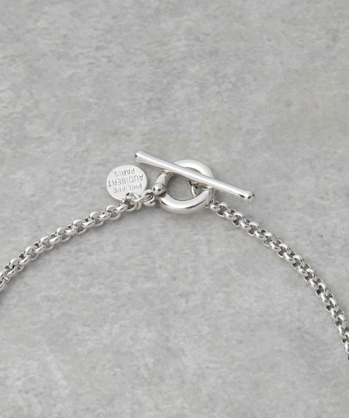 PHILIPPE AUDIBERT(フィリップ オーディベール)の「PHILIPPE AUDIBERT/Soline necklace シルバー(ネックレス・レディース・シルバー・FREE)」の4枚目の写真