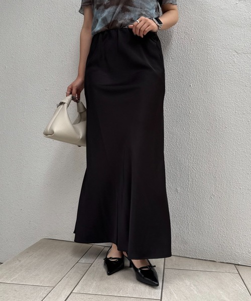 Lui's（ルイス）の「サテンマーメイドスカート（スカート）」 - WEAR