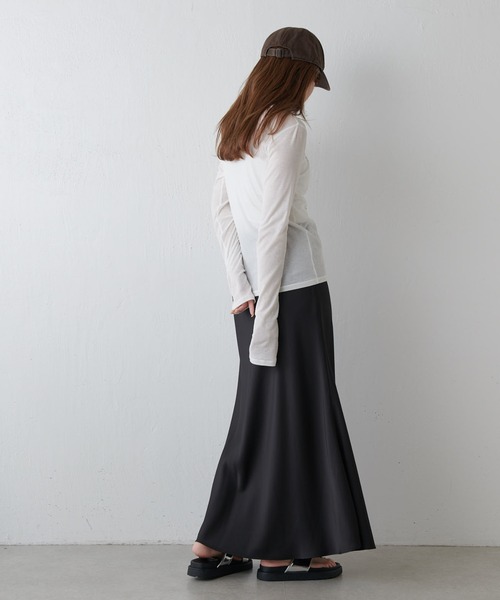 Lui's（ルイス）の「サテンマーメイドスカート（スカート）」 - WEAR