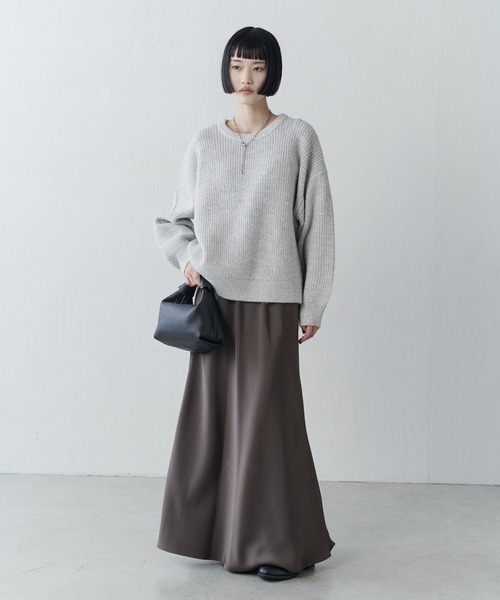 サテンマーメイドスカート（スカート）｜Lui's（ルイス）の