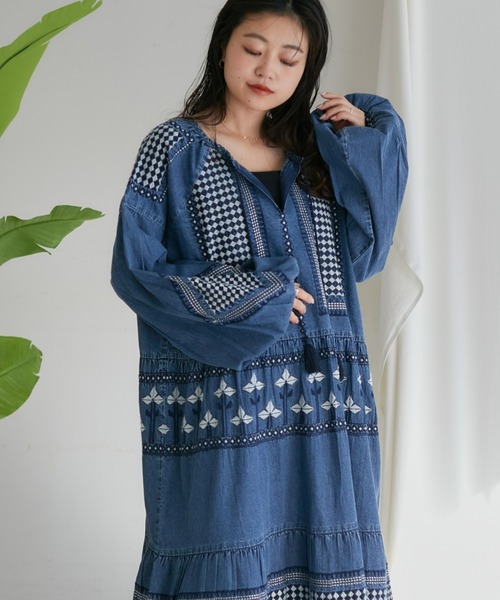 CIAOPANIC TYPY（チャオパニックティピー）の「【india】デニムラメ