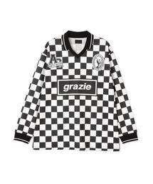 DANKE SCHON | DankeSchon/ダンケシェーン/チェッカーロングスリーブTシャツ(Tシャツ/カットソー)