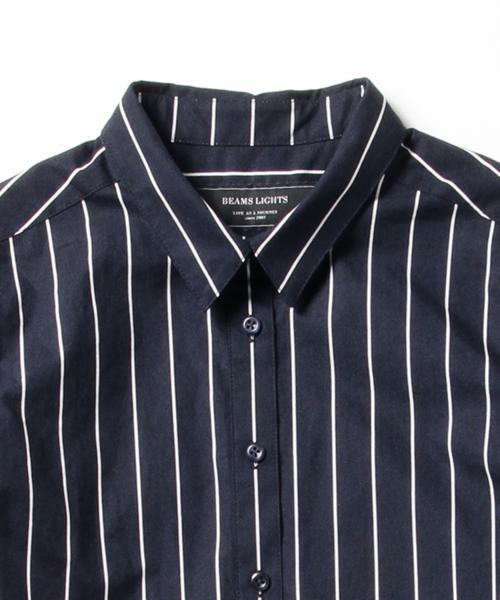 BEAMS LIGHTS Women's（ビームスライツ ウィメンズ）の「【MORE 1月号 掲載】BEAMS LIGHTS / ウォッシャブル タイプライター シャツワンピース（ワンピース・レディース・オフホワイト/オリーブ/ネイビー・36/38）」の17枚目の写真