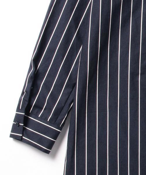 BEAMS LIGHTS Women's（ビームスライツ ウィメンズ）の「【MORE 1月号 掲載】BEAMS LIGHTS / ウォッシャブル タイプライター シャツワンピース（ワンピース・レディース・オフホワイト/オリーブ/ネイビー・36/38）」の11枚目の写真