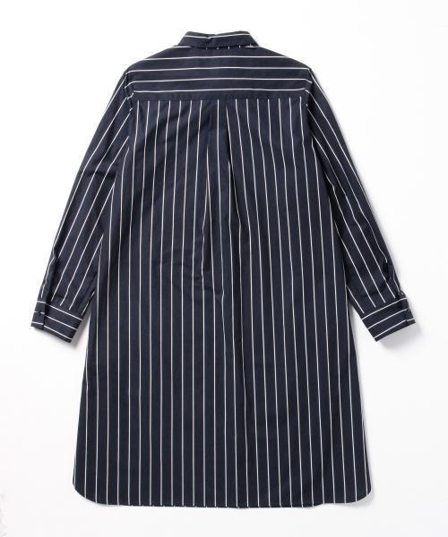 BEAMS LIGHTS Women's（ビームスライツ ウィメンズ）の「【MORE 1月号 掲載】BEAMS LIGHTS / ウォッシャブル タイプライター シャツワンピース（ワンピース・レディース・オフホワイト/オリーブ/ネイビー・36/38）」の13枚目の写真