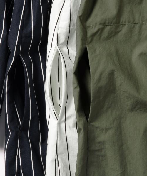 BEAMS LIGHTS Women's（ビームスライツ ウィメンズ）の「【MORE 1月号 掲載】BEAMS LIGHTS / ウォッシャブル タイプライター シャツワンピース（ワンピース・レディース・オフホワイト/オリーブ/ネイビー・36/38）」の14枚目の写真