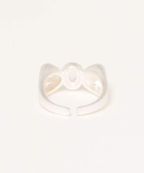 TONE SELECT GOODS（トーンセレクトグッズ）の「【urge select】リボンデザイン マットシルバー リング【サイズ調節可能】（リング・レディース・シルバー系その他・FREE）」の4枚目の写真